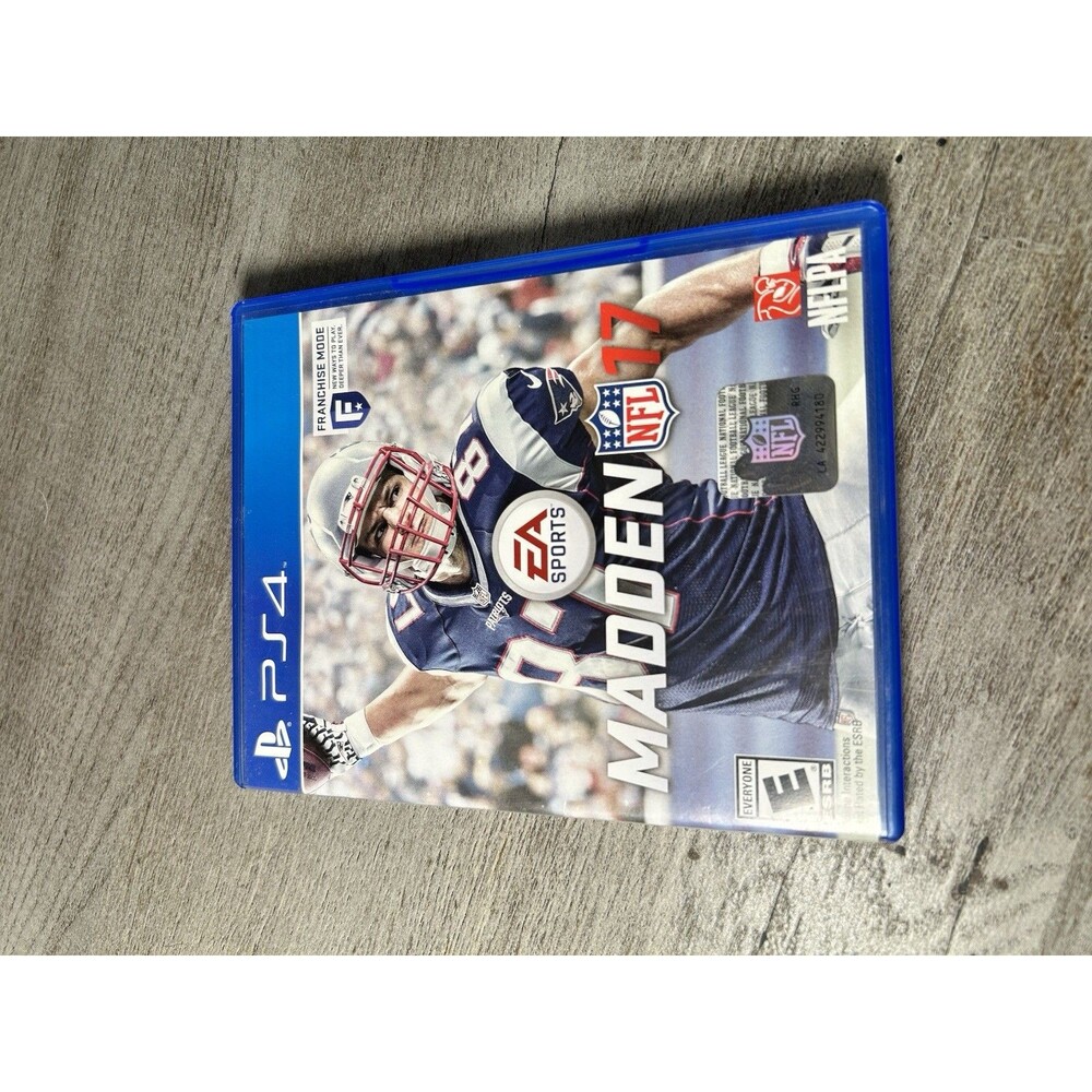 EA Sports Madden NFL 17 PS4 2016 E Multiplayer Online w/ Case Disc NTSC-U/C